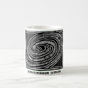 Vagues de la gravité de tasse de ParanormalPrints