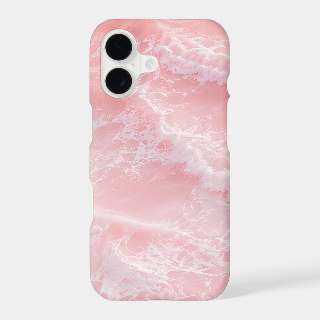 Vagues de l'océan rose fardé (Verso)