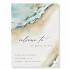 Vagues de mer côtières Sable Plage Bienvenue à la 