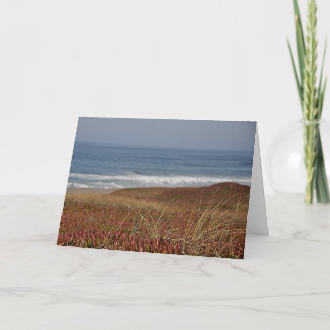 Vagues de Reyes de point - carte de voeux (Devant)