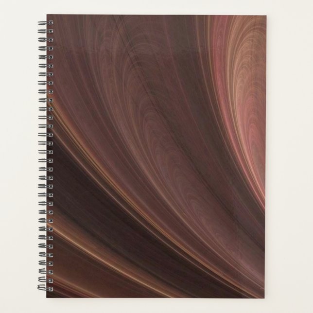Vagues de sable douces marron et roses (Devant)