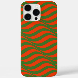 Vagues rouges et vertes Samsung Galaxy S9 Coque