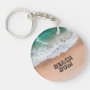 Vagues sur la plage de sable Propre texte Beach Bu