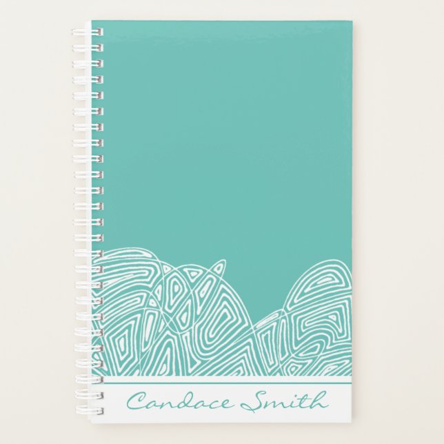 Vagues turquoises (Devant)