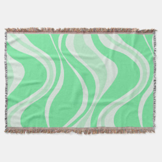 Vagues vertes lanceur couverture