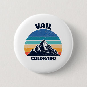 Vail colorado 2 inch round button