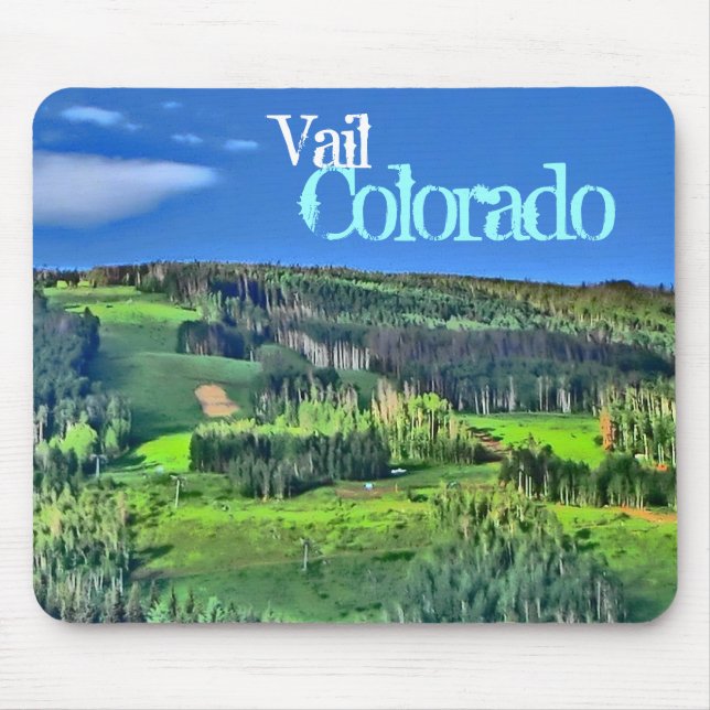 Vail Colorado colour mousepad (Front)