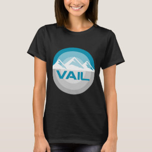 Vail Colorado Graphic Vintage Snowboarding Skiing T-Shirt