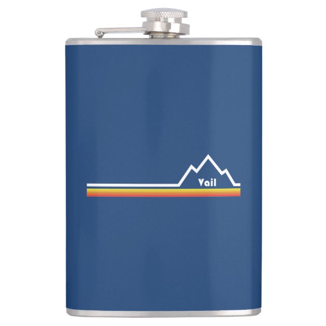 Vail, Colorado Hip Flask (Front)