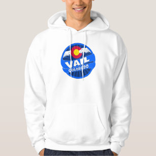 Vail Colorado mountain burst hoodie
