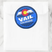 Vail Colorado mountain burst sticker (Bag)