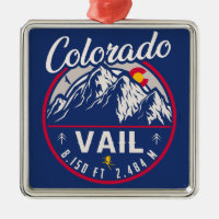 Vail Colorado mountain - Retro Sign
