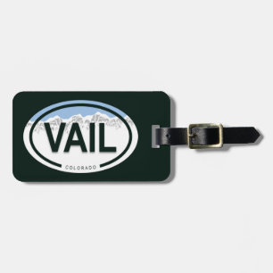 Vail Colorado Rocky Mountain Luggage Tag