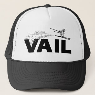 Vail Colorado Ski Jumper Trucker Hat