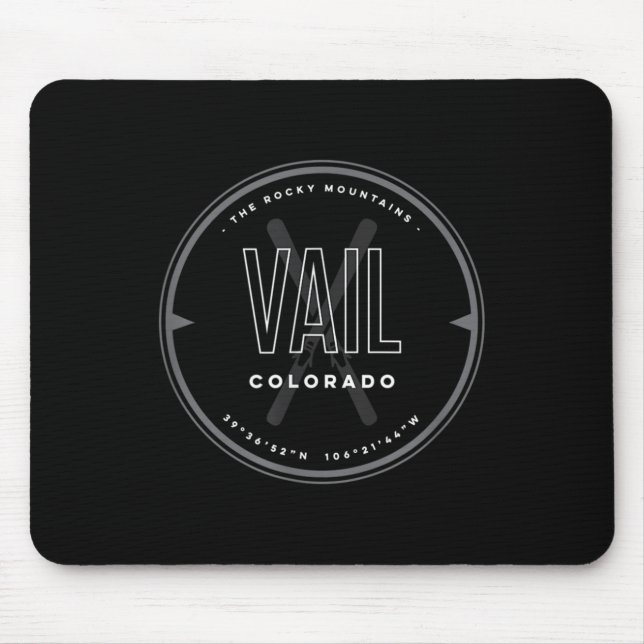 Vail Colorado Ski  Mouse Pad (Front)