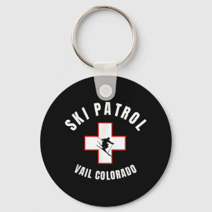 Vail Colorado Ski Patrol  Keychain