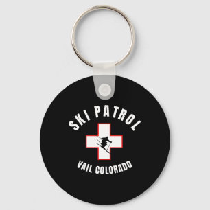 Vail Colorado Ski Patrol Keychain