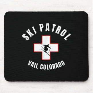 Vail Colorado Ski Patrol  Mouse Pad