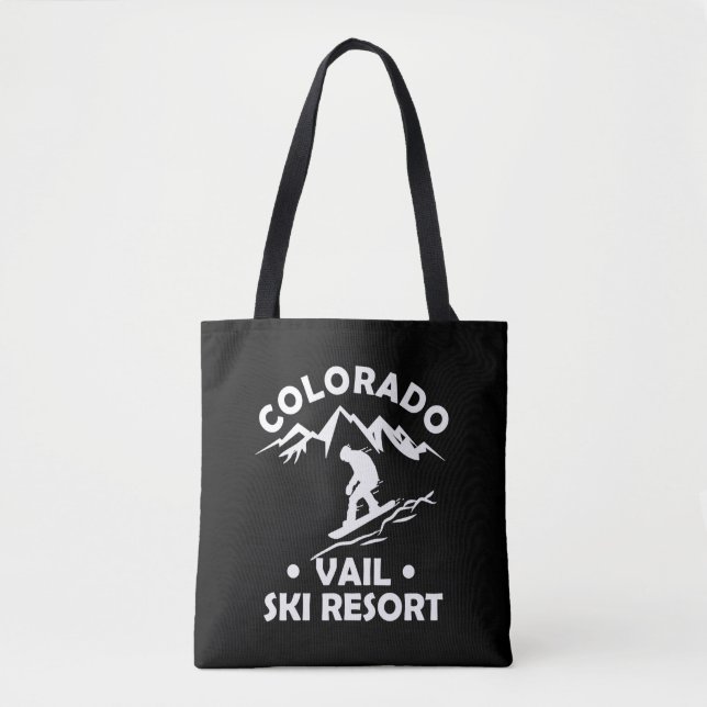 Vail Colorado ski resort Tote Bag (Front)