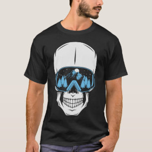 Vail Colorado – Ski & Snowboard Skeleton T-Shirt
