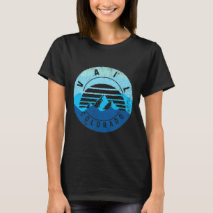 Vail Colorado Skiing Snowboarding Winter Ski Park T-Shirt