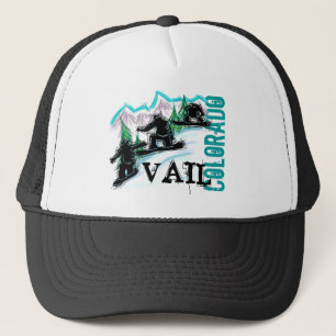 Vail Colorado snowboarder hat