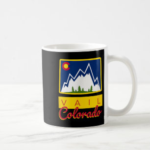 Vail Colorado T Shirt For Skiing Vacation Coffee Mug