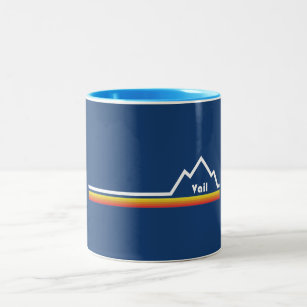Vail, Colorado Two-Tone Coffee Mug