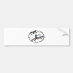 Vail Colorado - with Clive Bumper Sticker