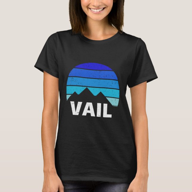 Vail  ski life T-Shirt (Front)