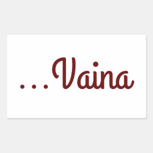 Vaina Sticker