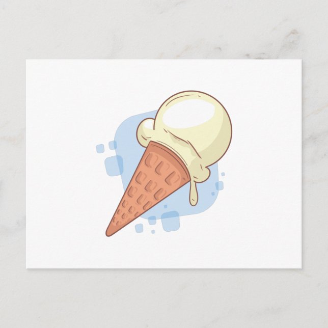 Vainilla Ice Cream Postcard (Front)