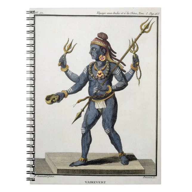 Vairevert, from 'Voyage aux Indes et a la Chine' b Notebook (Front)