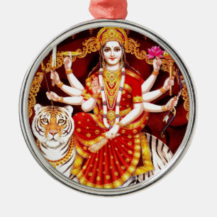 VAISHNO DEVI HINDU GODDESS METAL ORNAMENT