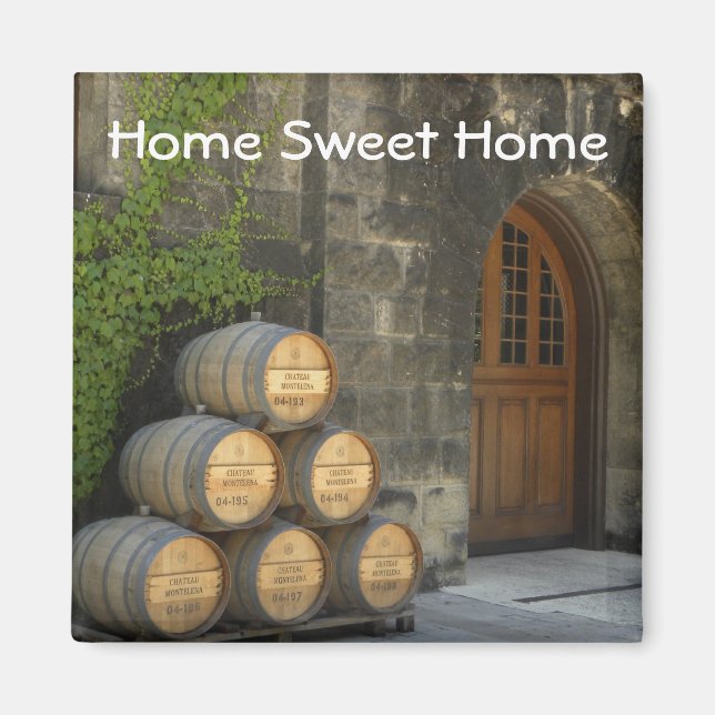 Vaisseau Maison Sweet Home Magnet (Devant)