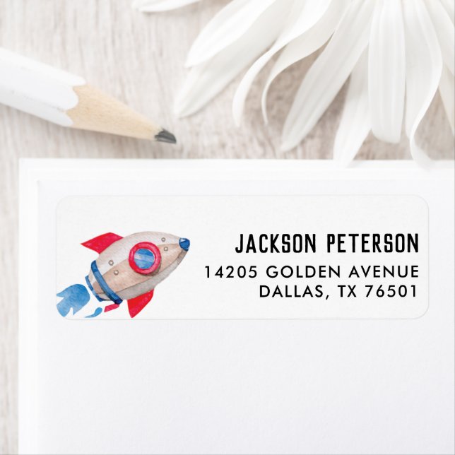 vaisseau spatial Deux La Lune Anniversaire Fête Ga (En situation)