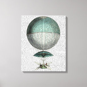 Vaisseau Volant Hot Air Balloon Canvas Print