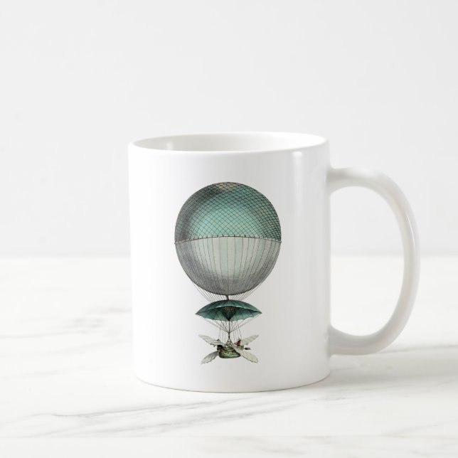 Vaisseau Volant Hot Air Balloon Coffee Mug (Right)