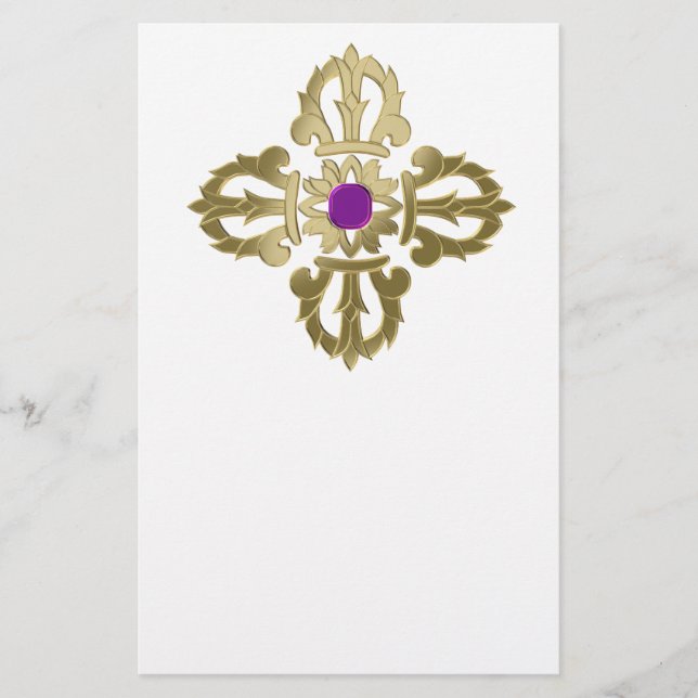 Vajra golden buddhist symbol flyer (Front)