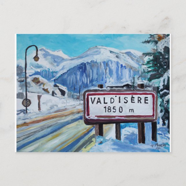Val d’Isère Postcard (Front)