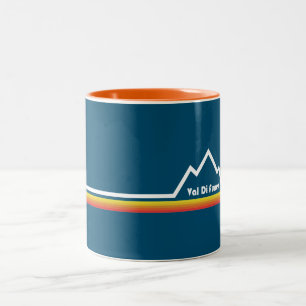Val Di Funes Italy Two-Tone Coffee Mug