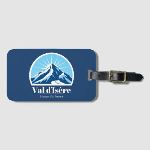 Val d'Isère France Savoie ski vacation  Luggage Tag