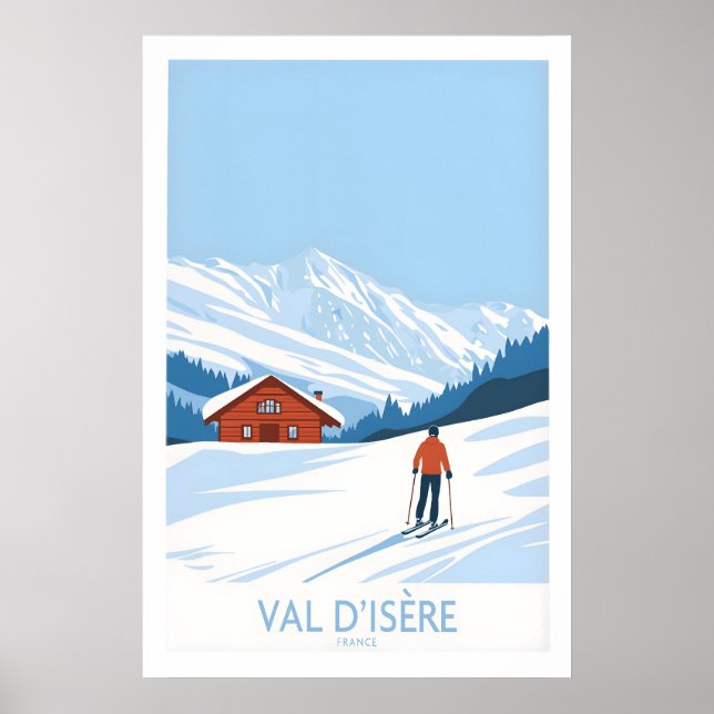 Val-dIsère Print France 1 (Front)