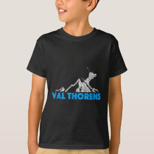 Val Thorens Skiing Snowboarding France Resort Dist T-Shirt