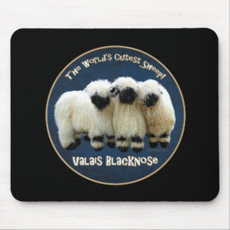 Valais Blacknose - World's Cutest Sheep! Mouse Pad