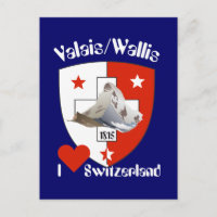 Valais Suisse / Wallis Schweiz Postkarte