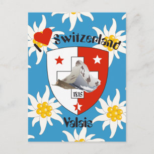 Valais Suisse / Wallis Schweiz Postkarte Postcard