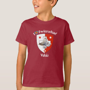 Valais / T-shirt valaisan Suisse-Suisse