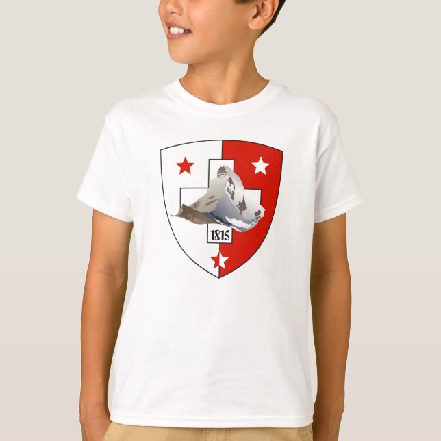 Valais / Wallis Schweiz-Suisse T-shirt (Front)