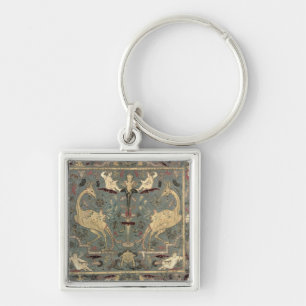 Valance of Renaissance design, 17th century (silk) Keychain